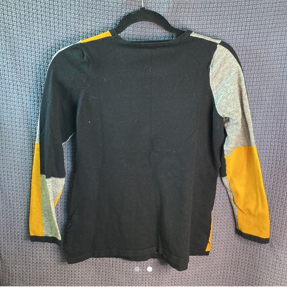 Elena Wang Colorblock Sweater - L - Picture 2 of 2